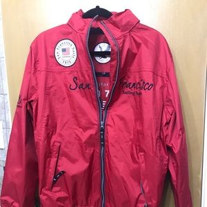 San Francisco Sailing Team Jacket Red Small Unisex
